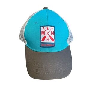 SOTA Clothing Company Snapback Emblem Oars Brown Teal Mesh Trucker Minnesota